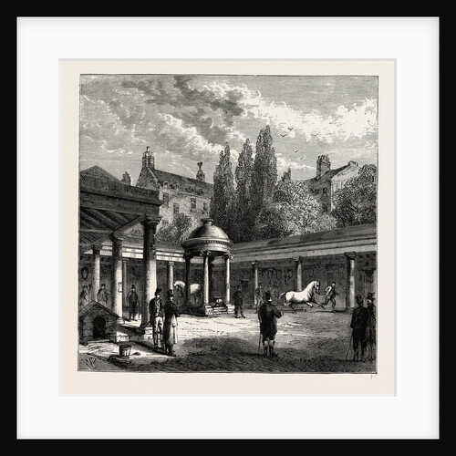 Interior of the Court-yard of Old tattersall's by Anonymous