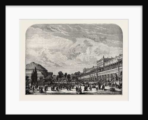 The Horticultural Gardens And Exhibition Building by Anonymous