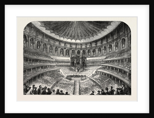 Interior of the Albert Hall by Anonymous
