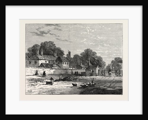 The Old Turnpike, Kensington, in 1820 by Anonymous