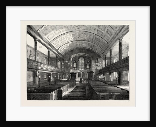 Interior of Kensington Church, 1850 by Anonymous