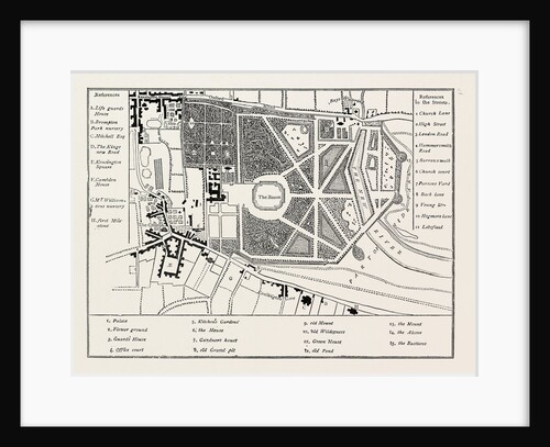 Kensington in 1764 by Anonymous