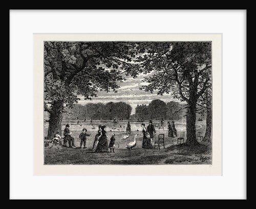 The Round Pond, Kensington Gardens by Anonymous
