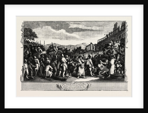 The Idle Apprentice Executed At Tyburn by Anonymous