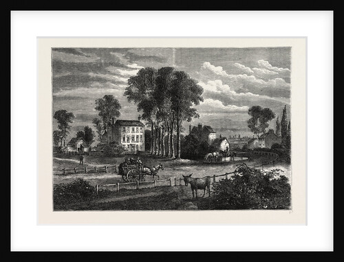 Paddington Green in 1750 by Anonymous