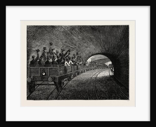 On the Underground Railway, 1863 by Anonymous