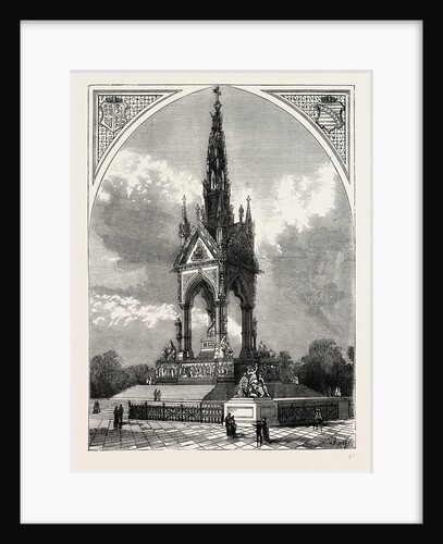 The Albert Memorial London by Anonymous