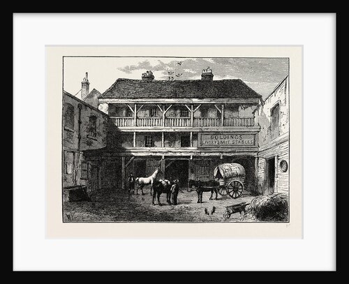 Gray's Inn Lane, the Old Black Bull Inn by Anonymous
