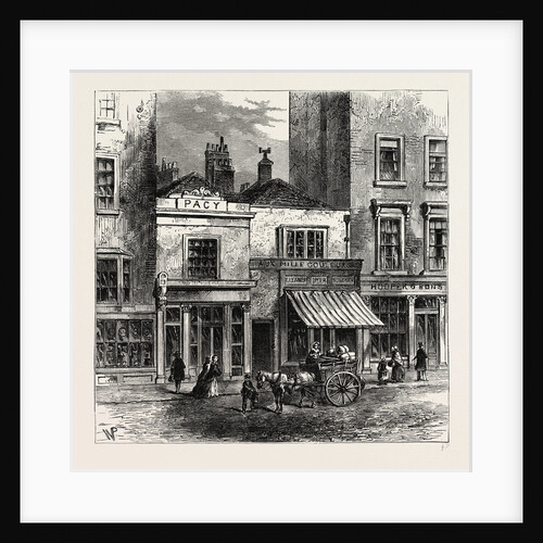 Old Houses, Holborn, 19th Century by Anonymous