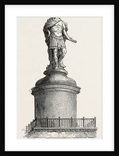 Wren's Original Design For the Summit of the Monument London by Anonymous