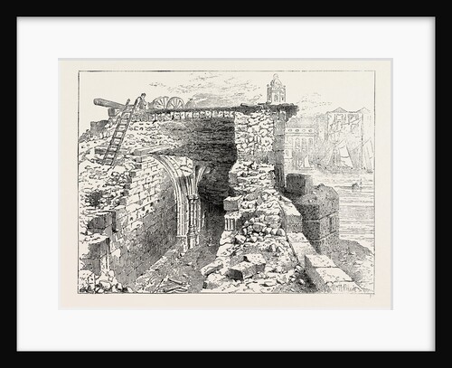 Chapel of St. Thomas, Old London Bridge by Anonymous