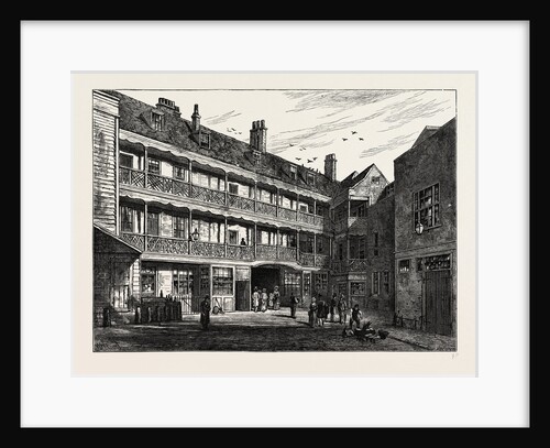 The Inner Court of the Old belle Sauvage by Anonymous