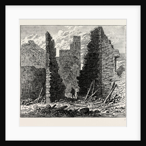 Ruins of the Barbican On Ludgate Hill, 1792 by Anonymous