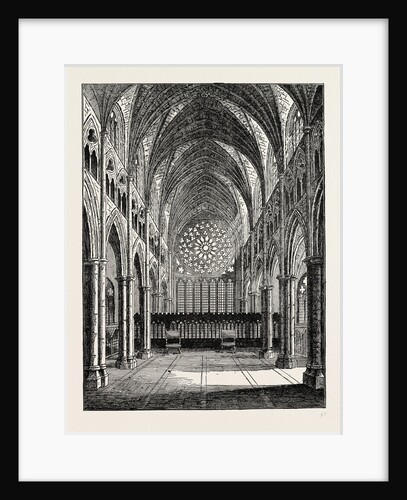 Old St. Paul, the Interior, Looking East by Anonymous