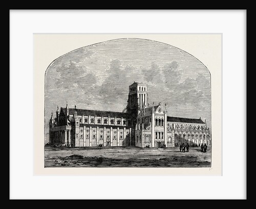 St. Paul's After the Fall of the Spire, From A View By Hollar by Anonymous
