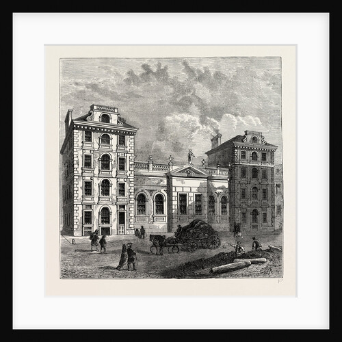 Old St. Paul's School, 1750 by Anonymous