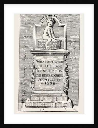 The Figure in Panyer Alley London by Anonymous