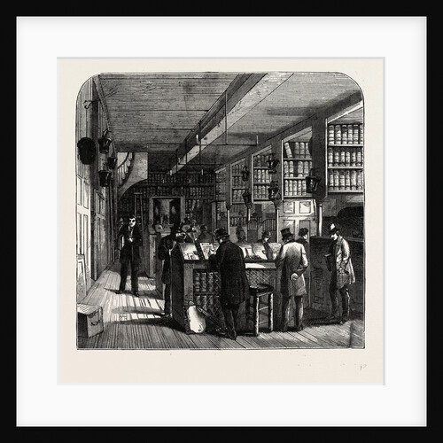 The Prerogative office, Doctors Commons, 1860, London, UK by Anonymous