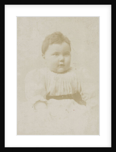 Portrait of Tine Vermeulen by C.J.L. Vermeulen