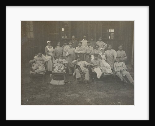 Tine Vermeulen as a nurse in a military hospital by Anonymous