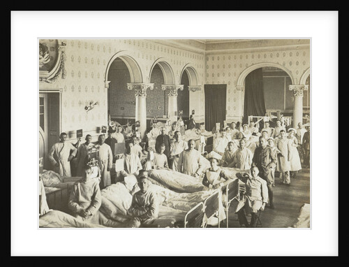 Ward of a military hospital by Anonymous