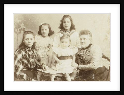 Group Portrait with women by C.J.L. Vermeulen