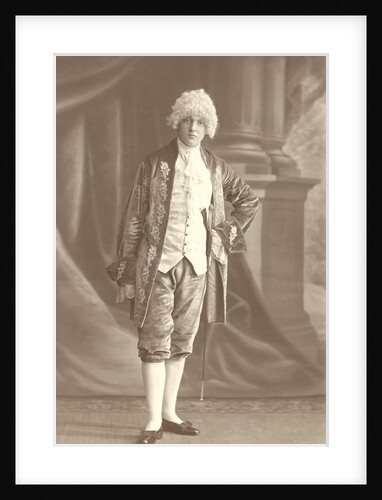 Studio Portrait of a man in costume by Anonymous