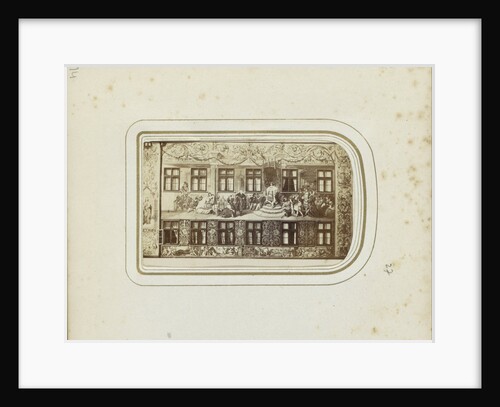 Fresco on a façade of the former home of Hans Jakob Fugger in Augsburg, Germany by Anonymous