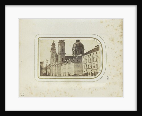 Exterior of Theatiner church in Munich, Germany by Anonymous