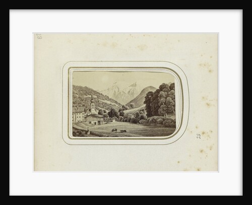 Village of Ramsau bei Berchtesgaden Germany by Anonymous