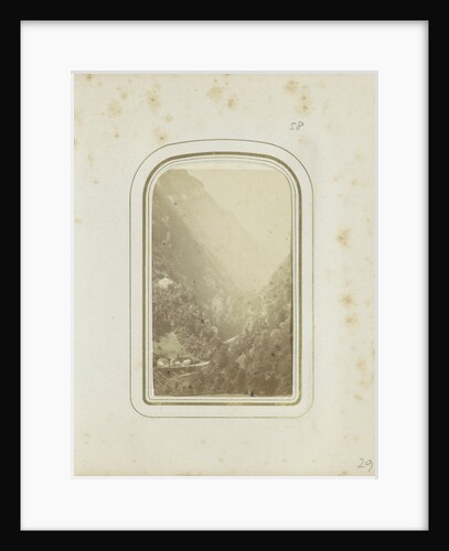 View of the Mountain Pass Pass Lueg in the Austrian Alps, Austria by Anonymous