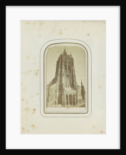 Tower and entrance to the Minster of Ulm, Germany by Anonymous