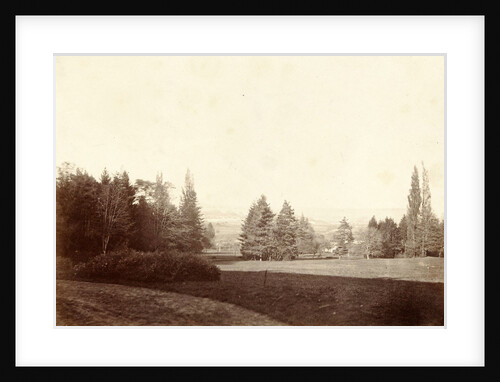 View of a park-like landscape by Anonymous