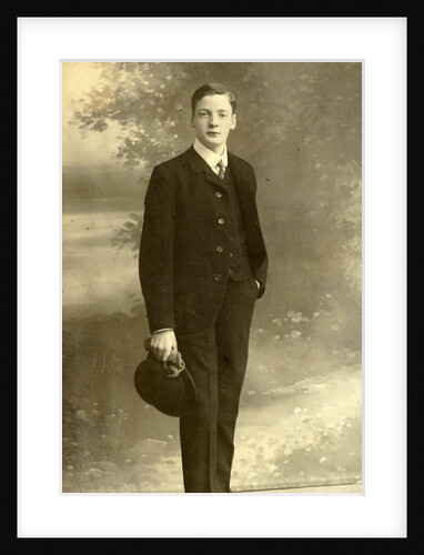 Studio Portrait of David Vermeulen by C.J.L. Vermeulen