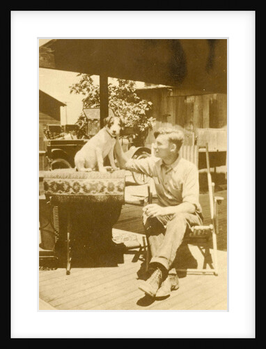 Family Vermeulen in a cave by Anonymous