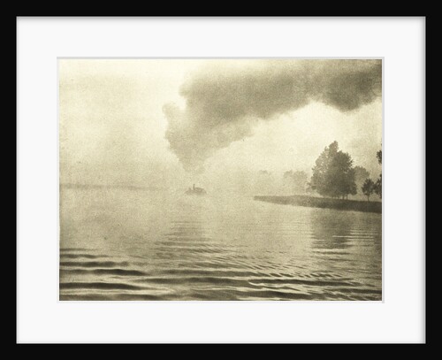 River Landscape in the Mist by Peter Henry Emerson