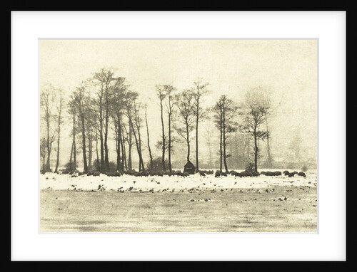 Snowy Landscape by Peter Henry Emerson