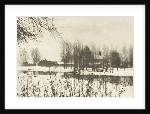 Snowy Landscape by Peter Henry Emerson