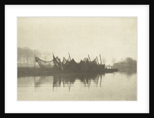 Hanging Landing nets by Peter Henry Emerson