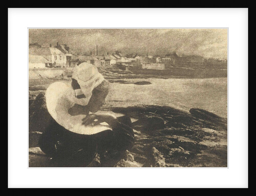 On the coast in Brittany by Robert Demachy