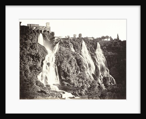 Waterfalls in Tivoli, Rome Italy by Robert Macpherson