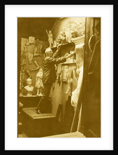 Photo studio interior with Bart van Hove by Anonymous