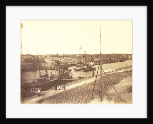 The North Sea Canal at IJmuiden by Anonymous