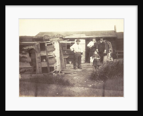 Residents of a wooden house in Amsterdam by Anonymous