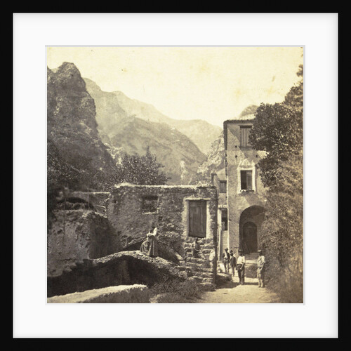 Buildings in the Valle dei Molini, Amalfi by Roberto Rive