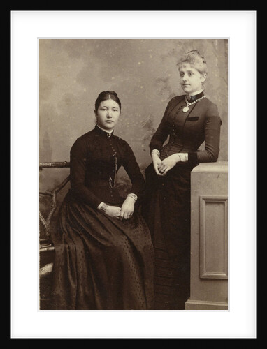 Portrait of two women by D.J. Boom
