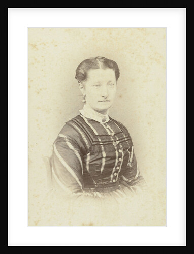 Portrait of a woman by R. Elzinga