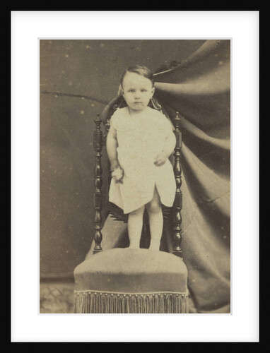 Portrait of a child by Eugène Jacquet