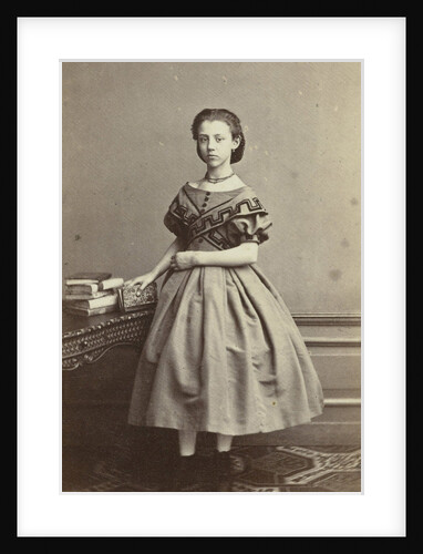 Portrait of a young girl by G. Hoogwinkel