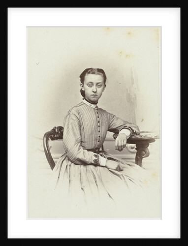 Portrait of a girl by G. Hoogwinkel Jr